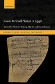 Greek Personal Names in Egypt Greek Personal Names in Egypt