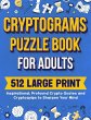 Cryptograms Puzzle Book For Adults - Bild 1