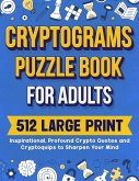 Cryptograms Puzzle Book For Adults Cryptograms Puzzle Book For Adults