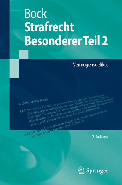 Strafrecht Besonderer Teil 2 (eBook, PDF)