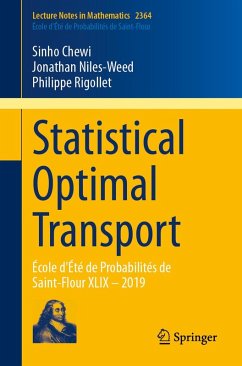 Cover Statistical Optimal Transport (eBook, PDF)