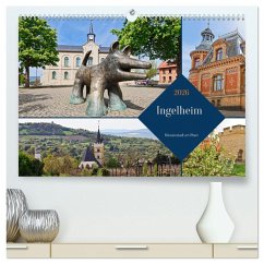 Cover Ingelheim - Rotweinstadt am Rhein (hochwertiger Premium Wandkalender 2026 DIN A2 quer), Kunstdruck in Hochglanz