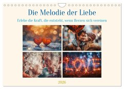 Cover Die Melodie der Liebe (Wandkalender 2026 DIN A4 quer), CALVENDO Monatskalender