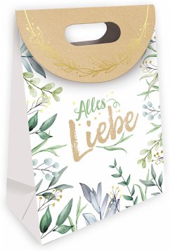 Cover TRÖTSCH - Geschenktasche mit Verschluss medium Natur