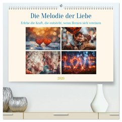 Cover Die Melodie der Liebe (hochwertiger Premium Wandkalender 2026 DIN A2 quer), Kunstdruck in Hochglanz