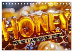 Cover HONIG - flüssiges Gold (Tischkalender 2026 DIN A5 quer), CALVENDO Monatskalender