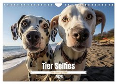 Tier Selfies (Wandkalender 2026 DIN A4 quer), CALVENDO Monatskalender