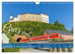 Cover Greiz - Perle an der weißen Elster in Thüringen (Wandkalender 2026 DIN A4 quer), CALVENDO Monatskalender