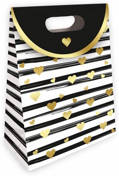 Cover TRÖTSCH - Geschenktasche mit Verschluss medium Goldheart