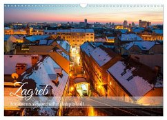 Zagreb - Kroatiens zauberhafte Hauptstadt (Wandkalender 2026 DIN A3 quer), CALVENDO Monatskalender