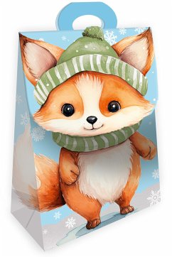 Cover TRÖTSCH - Geschenktasche mit Verschluss Fuchs Winter