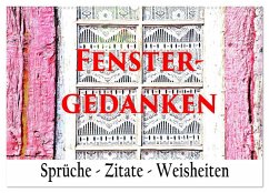 Fenster Gedanken (Wandkalender 2026 DIN A2 quer), CALVENDO Monatskalender Fenster Gedanken (Wandkalender 2026 DIN A2 quer), CALVENDO Monatskalender