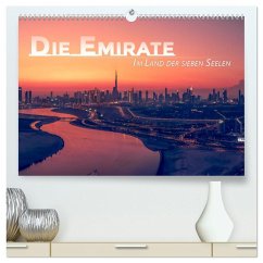 Die Emirate - Im Land der sieben Seelen (hochwertiger Premium Wandkalender 2026 DIN A2 quer), Kunstdruck in Hochglanz