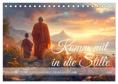 Cover Komm mit in die Stille (Tischkalender 2026 DIN A5 quer), CALVENDO Monatskalender