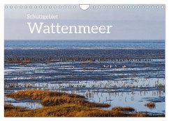 Schutzgebiet Wattenmeer (Wandkalender 2026 DIN A4 quer), CALVENDO Monatskalender