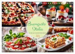 Buongusto Italia - Ein Jahr voller italienischer KI Köstlichkeiten (Wandkalender 2026 DIN A4 quer), CALVENDO Monatskalender Buongusto Italia - Ein Jahr voller italienischer KI Köstlichkeiten (Wandkalender 2026 DIN A4 quer), CALVENDO Monatskalender