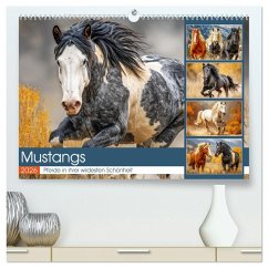 Mustangs. Pferde in ihrer wildesten Schönheit (hochwertiger Premium Wandkalender 2026 DIN A2 quer), Kunstdruck in Hochglanz Mustangs. Pferde in ihrer wildesten Schönheit (hochwertiger Premium Wandkalender 2026 DIN A2 quer), Kunstdruck in Hochglanz