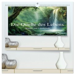 Quelle des Lebens - Wasser und Landschaft (hochwertiger Premium Wandkalender 2026 DIN A2 quer), Kunstdruck in Hochglanz