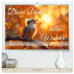 Down Under voller Wunder (hochwertiger Premium Wandkalender 2026 DIN A2 quer), Kunstdruck in Hochglanz