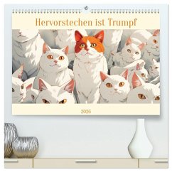 Cover Hervorstechen ist Trumpf (hochwertiger Premium Wandkalender 2026 DIN A2 quer), Kunstdruck in Hochglanz