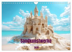 Sandkunstwerke - Einfach faszinierend (Wandkalender 2026 DIN A4 quer), CALVENDO Monatskalender Sandkunstwerke - Einfach faszinierend (Wandkalender 2026 DIN A4 quer), CALVENDO Monatskalender