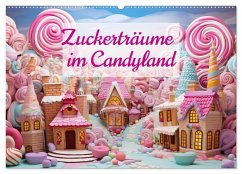 Cover Zuckerträume im Candyland (Wandkalender 2026 DIN A2 quer), CALVENDO Monatskalender