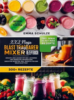 Cover XXL Ninja Blast tragbarer Mixer Rezeptbuch