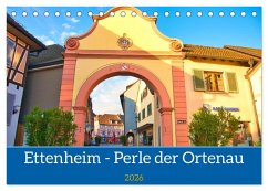 Cover Ettenheim - Perle der Ortenau (Tischkalender 2026 DIN A5 quer), CALVENDO Monatskalender