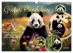 Cover Großer Pandabär (Wandkalender 2026 DIN A3 quer), CALVENDO Monatskalender