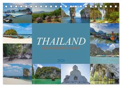 Thailand - Die Schönheit Asiens (Tischkalender 2026 DIN A5 quer), CALVENDO Monatskalender