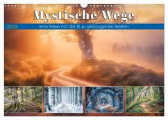 Cover Mystische Wege (Wandkalender 2026 DIN A3 quer), CALVENDO Monatskalender