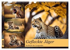 Cover Gefleckte Jäger (Wandkalender 2026 DIN A3 quer), CALVENDO Monatskalender
