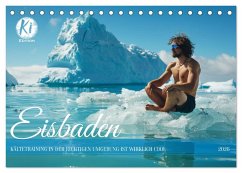 Eisbaden (Tischkalender 2026 DIN A5 quer), CALVENDO Monatskalender