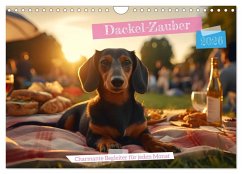 Cover Dackel Zauber - Charmante Begleiter für jeden Monat (Wandkalender 2026 DIN A4 quer), CALVENDO Monatskalender
