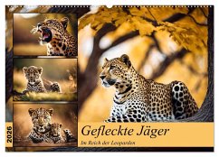 Cover Gefleckte Jäger (Wandkalender 2026 DIN A2 quer), CALVENDO Monatskalender