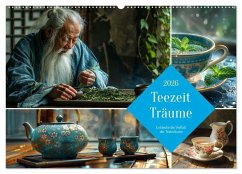 Cover Teezeit Träume (Wandkalender 2026 DIN A2 quer), CALVENDO Monatskalender