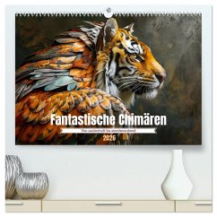 Fantastische Chimären - von zauberhaft bis atemberaubend (hochwertiger Premium Wandkalender 2026 DIN A2 quer), Kunstdruck in Hochglanz Cover Fantastische Chimären - von zauberhaft bis atemberaubend (hochwertiger Premium Wandkalender 2026 DIN A2 quer), Kunstdruck in Hochglanz