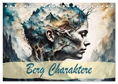 Berg Charaktere (Tischkalender 2026 DIN A5 quer), CALVENDO Monatskalender Berg Charaktere (Tischkalender 2026 DIN A5 quer), CALVENDO Monatskalender
