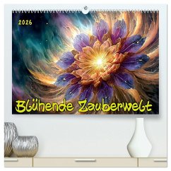 Cover Blühende Zauberwelt (hochwertiger Premium Wandkalender 2026 DIN A2 quer), Kunstdruck in Hochglanz