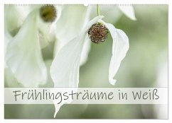 Cover Frühlingsträume in Weiß (Wandkalender 2026 DIN A2 quer), CALVENDO Monatskalender