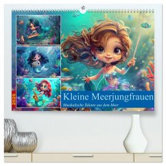 Cover Kleine Meerjungfrauen (hochwertiger Premium Wandkalender 2026 DIN A2 quer), Kunstdruck in Hochglanz