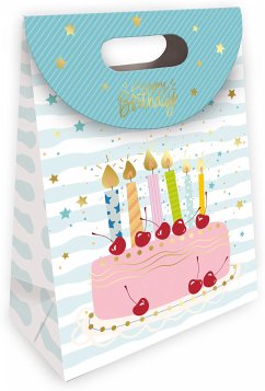 Cover TRÖTSCH - Geschenktasche mit Verschluss medium Birthday