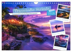 Traumhafte Strände (Wandkalender 2026 DIN A4 quer), CALVENDO Monatskalender