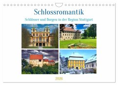 Cover Schlossromantik (Wandkalender 2026 DIN A4 quer), CALVENDO Monatskalender