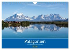 Cover Patagonien - Eine Landschaft der Kontraste (Wandkalender 2026 DIN A4 quer), CALVENDO Monatskalender