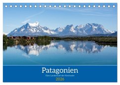 Cover Patagonien - Eine Landschaft der Kontraste (Tischkalender 2026 DIN A5 quer), CALVENDO Monatskalender