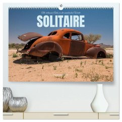 Solitaire Alte verlassene Autos in der namibischen Wüste (hochwertiger Premium Wandkalender 2026 DIN A2 quer), Kunstdruck in Hochglanz Solitaire Alte verlassene Autos in der namibischen Wüste (hochwertiger Premium Wandkalender 2026 DIN A2 quer), Kunstdruck in Hochglanz