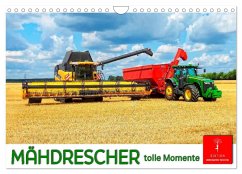Mähdrescher - tolle Momente (Wandkalender 2026 DIN A4 quer), CALVENDO Monatskalender
