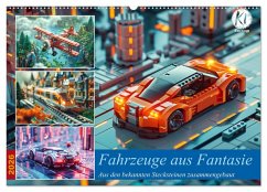 Cover Fahrzeuge aus Fantasie (Wandkalender 2026 DIN A2 quer), CALVENDO Monatskalender