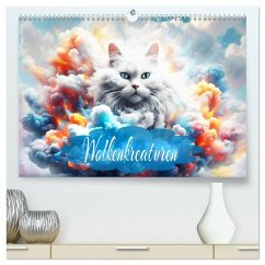 Cover Wolkenkreaturen (hochwertiger Premium Wandkalender 2026 DIN A2 quer), Kunstdruck in Hochglanz